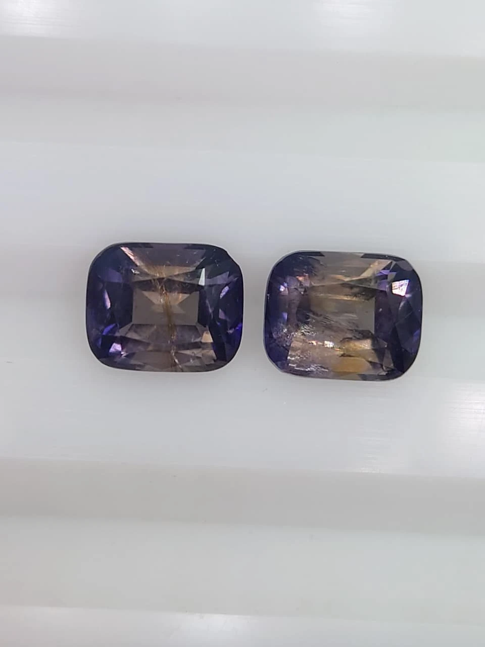 2.5ct Cushion Faceted Natural Iolites from Madagascar — view 6